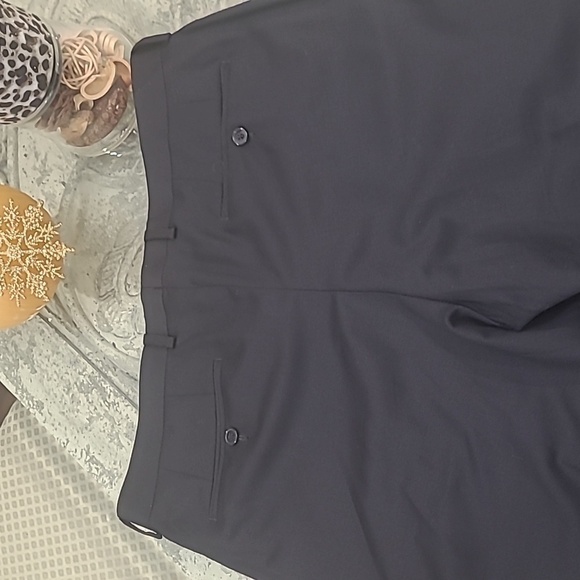 CALVIN KLEIN NATURAL WOOL DRESS PANTS 34X32 - Picture 7 of 11